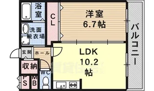 ハーヴェスト3【2階】の間取り