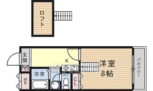 ハートフル21【4階】の間取り