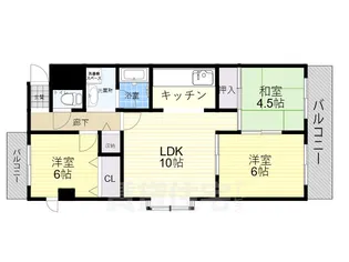 マイ・ライフ・鷹【3階】の間取り