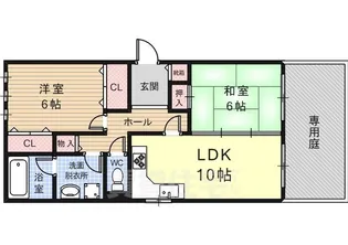 TSコート【102号室】の間取り