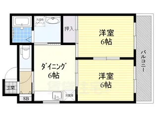 橘屋ビル AMDE【5階】の間取り