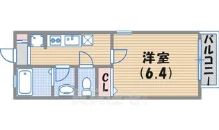 アルテールメゾン【2階】の間取り