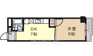 トーカンマンション御器所【508号室】の間取り