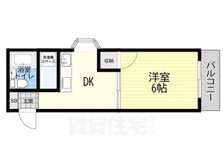 松本マンション【2階】の間取り