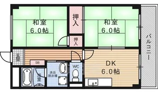 セブンロード【4階】の間取り