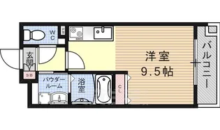 コテージタケダ【3階】の間取り