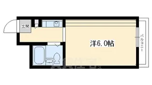 コーポタクミ【4階】の間取り