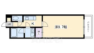 ヴァンイースト【2階】の間取り