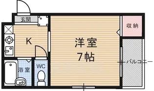 ヴィヨーム京都御所東【3階】の間取り
