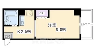 ファーストコート御所室町【9階】の間取り