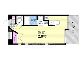 アーバネックス北大路【2階】の間取り