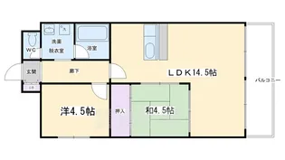 KTマンション2号館【5階】の間取り