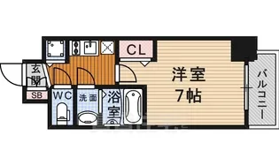 プレサンス栄ブリオ【5階】の間取り