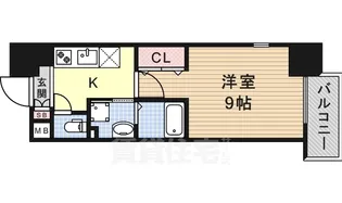 リシュドール鶴舞公園【15階】の間取り