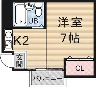 MPI’S京都山科駅前【2階】の間取り
