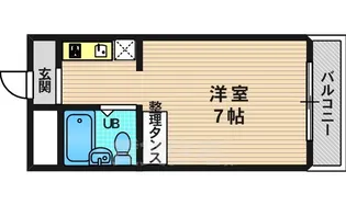 清風ハイム【2階】の間取り
