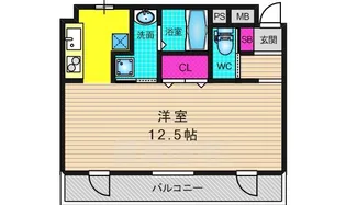 リラクセ大枝【3階】の間取り