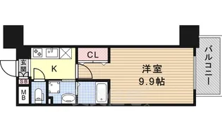 リシュドール鶴舞公園【14階】の間取り