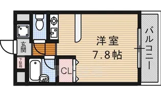 サンフェスタ東福寺 C棟【3階】の間取り
