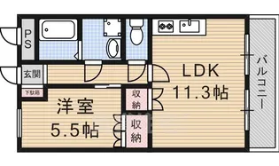 プランドール・淀【2階】の間取り