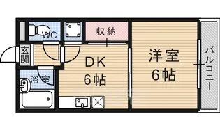 シギハイツ竹田【1階】の間取り