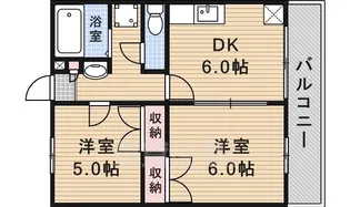 サンハイム高瀬【3階】の間取り