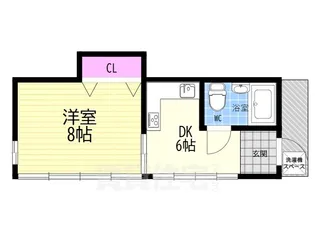 イマムラコーポ【3階】の間取り