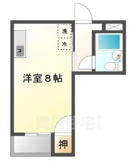 グロリアス杉本【3階】の間取り