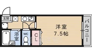 京都府京都市下京区梅小路西中町【マンション】の間取り