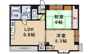 柳小路【1階】の間取り