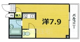 レジデンスキクチ【2階】の間取り