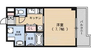 ベラジオ京都駅東【1階】の間取り