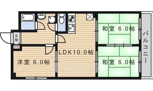 ステーションパレス京都【7階】の間取り