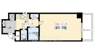 プレサンス京都東山City Life(シティライフ)【3階】の間取り