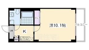 プリモフィオーレ室町【4階】の間取り