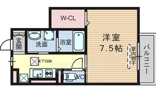 アランコート【1階】の間取り