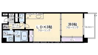 サルタル大和大路【5階】の間取り