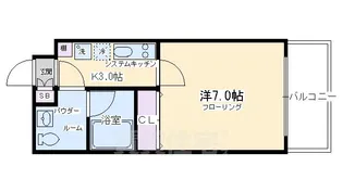 サイト祇園八坂【5階】の間取り