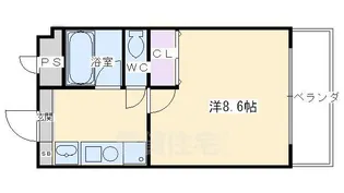 ラフェンテ友【1階】の間取り