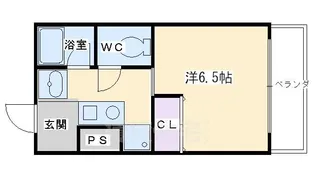 ラフェンテ友【2階】の間取り