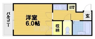 スカイロード御池【2階】の間取り