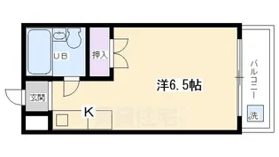 サテンドール千本【7階】の間取り