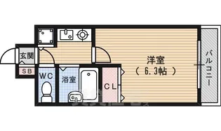 プレサンス京都烏丸御池2【9階】の間取り