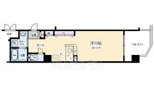 エステムコート京都駅前KOTO【6階】の間取り