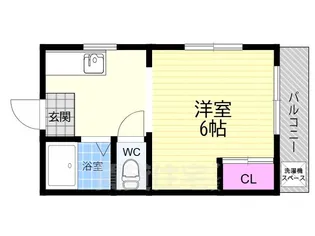 キングスコート【2階】の間取り