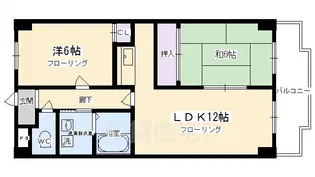 シャルム幡山【5階】の間取り