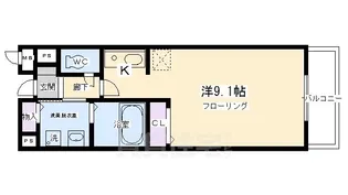 ビューティー藤ノ木【2階】の間取り