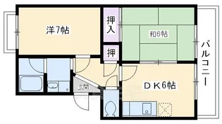 「ピアレス千本」【1階】の間取り