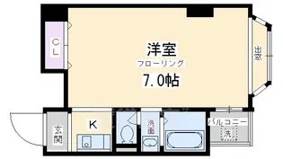 FLAT136【2階】の間取り