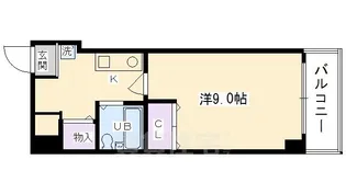 メロディハイム松原【2階】の間取り